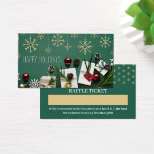 Flocos de neve festivos, Bilhete de Rafa de Natal