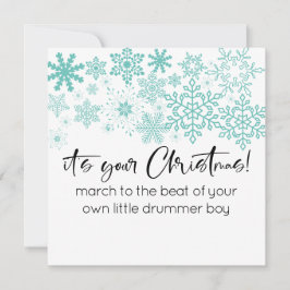 Flocos de neve modernos SVG É o seu Natal