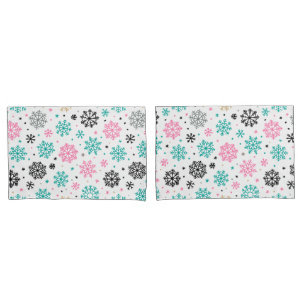 Flocos de neve retrô