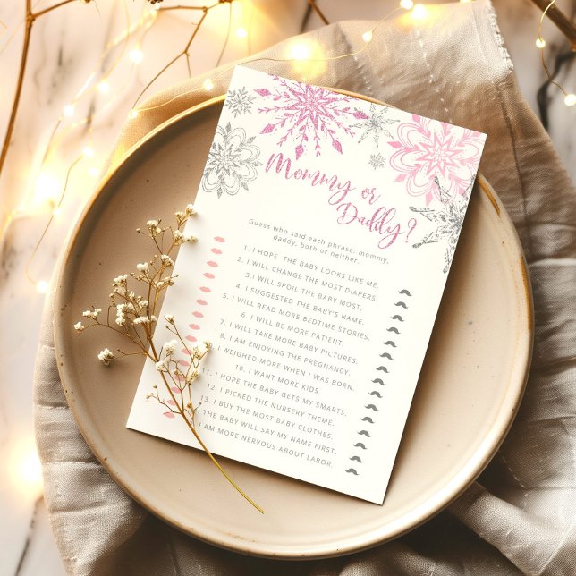 Flocos de neve rosados que disseram isso Mamãe ou  (Criador carregado)