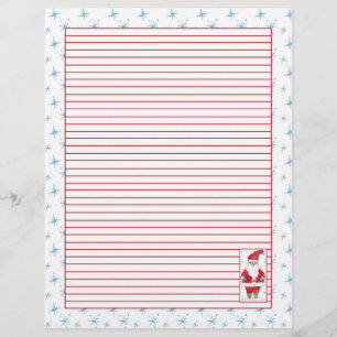 Flocos de neve vermelhos com Papais noeis de Natal