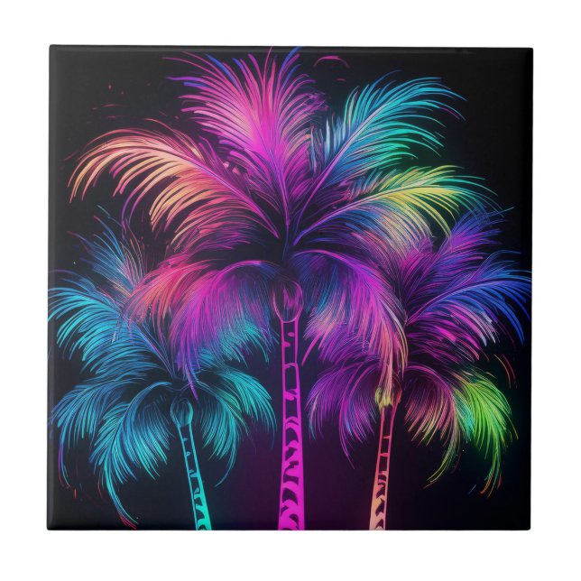 Floffy Neon Palm Trees (Frente)