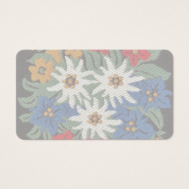 Flor alpino suíço Edelweiss (Frente)