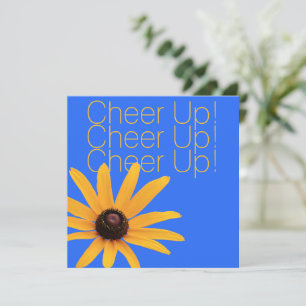 Flor Amarelo Personalizado Azul Cheio Para Cima