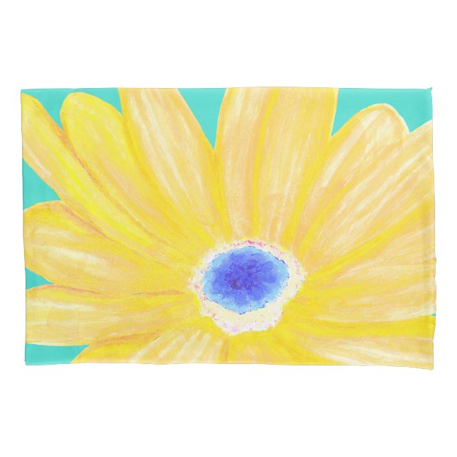 Flor Amarelo Quente Grande (Frente)