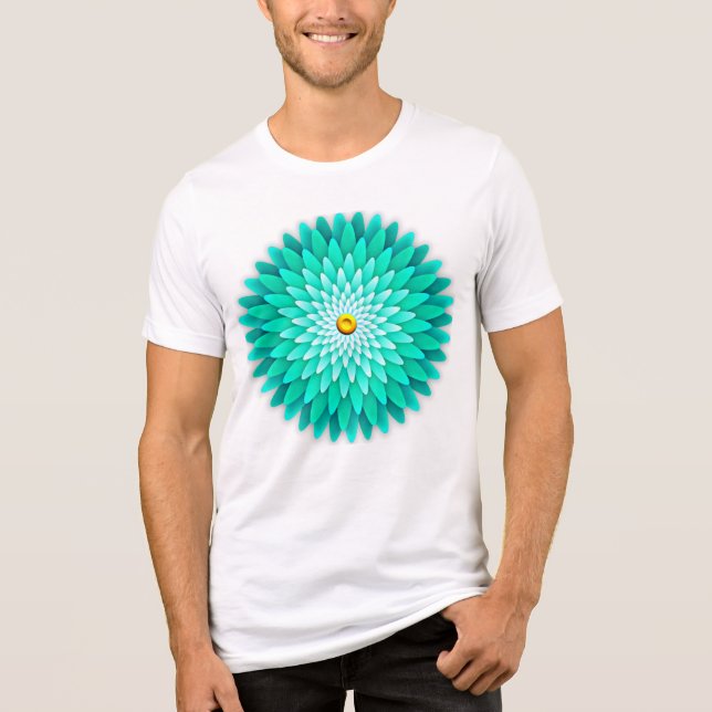 Flor Azul Mandala-68566 (Frente)