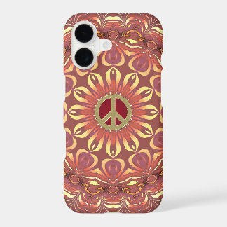 Flor boémia da paz do caso do iPhone 7 da vida