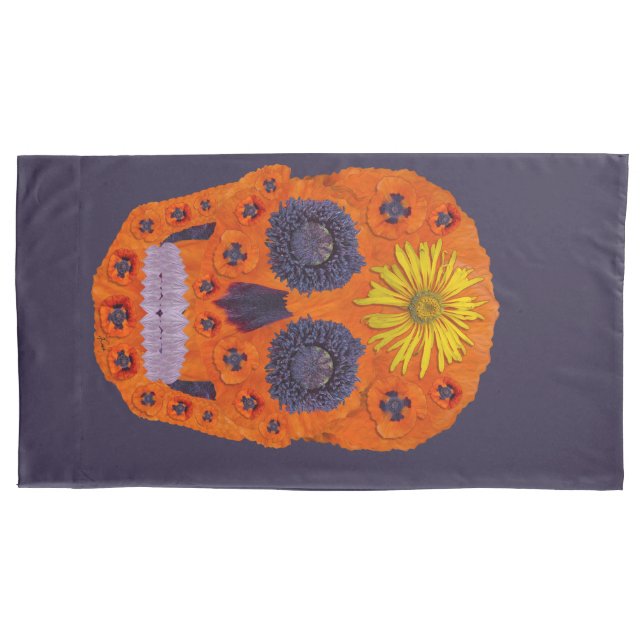 Flor - Caveira 1 (Frente-Esquerda)