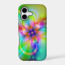 Flor Colorido Com Fitas