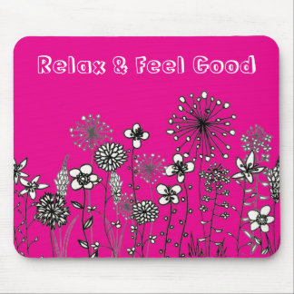 ::: Flor cor-de-rosa Sparkling::: Mousepad