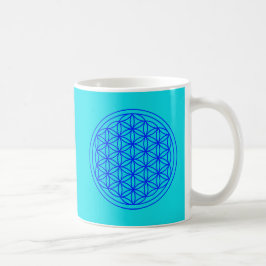 Flor da caneca sagrado da geometria da vida