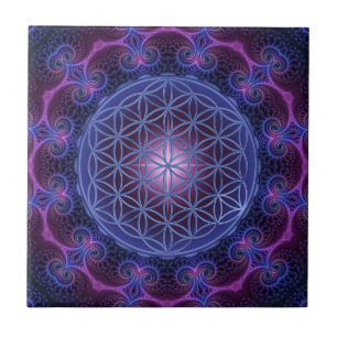 FLOR DA Praça LIFE/Blume des Lebens Mandala II