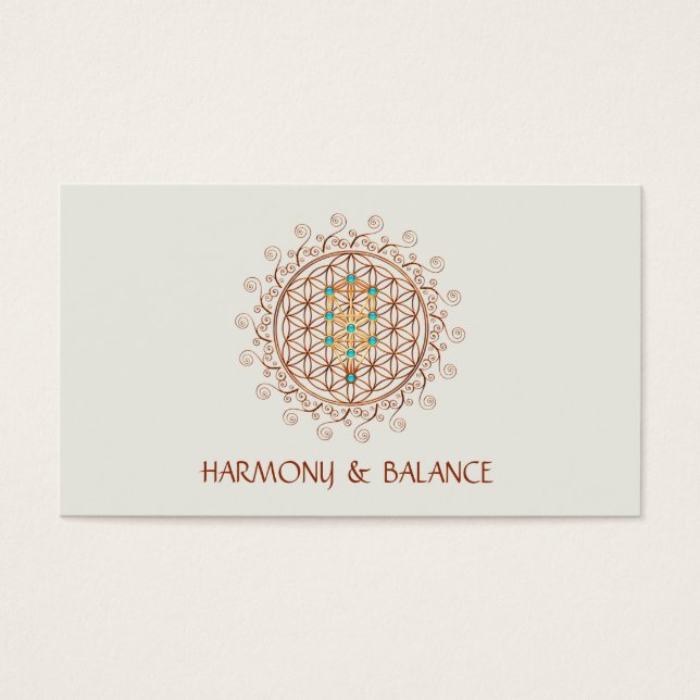 Flor da Vida, Árvore da Vida, Kabbalah, Sephiroth (Frente)