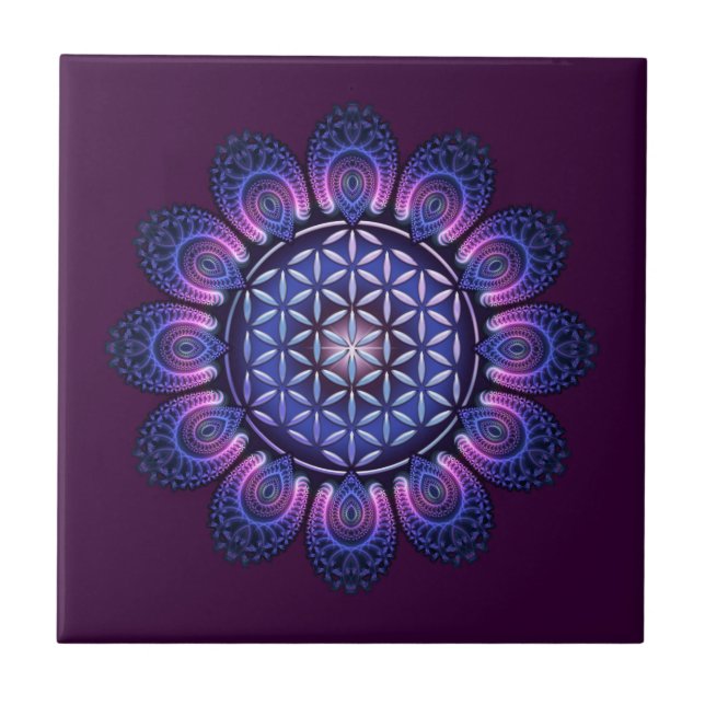 FLOR DA VIDA / Blume des Lebens - Mandala II (Frente)
