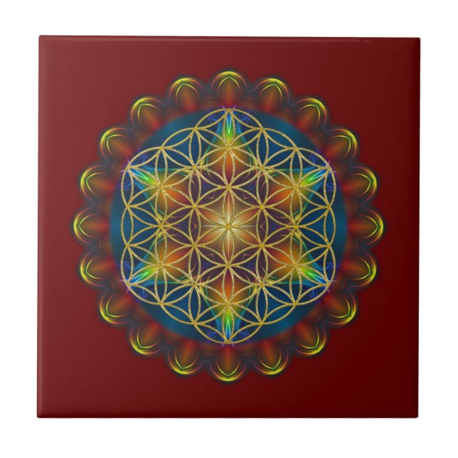 FLOR DA VIDA / Blume des Lebens - Mandala III (Frente)