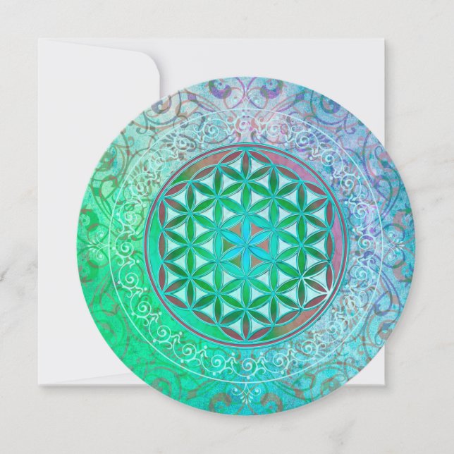 Flor da Vida / Blume des Lebens - Ornament IV (Frente)