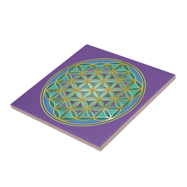 FLOR DA VIDA - Design de Geometria Sagrada 1 (Lateral)