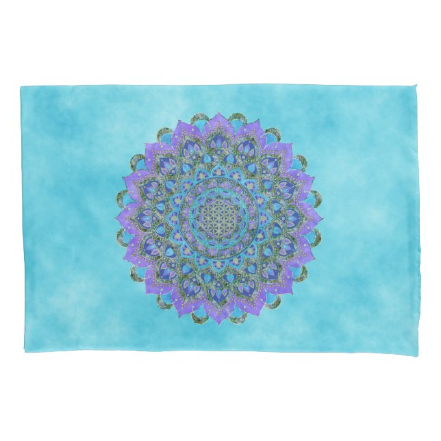 Flor Da Vida - Estilo De Mandala Índia 2 (Frente)