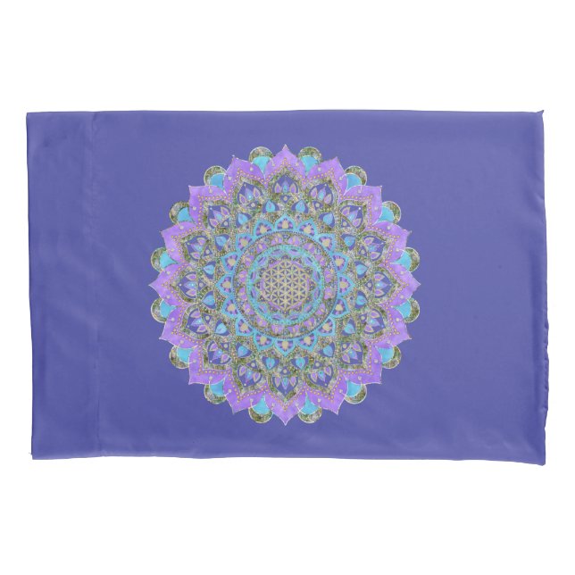 Flor Da Vida - Estilo De Mandala Índia 2 (Frente)