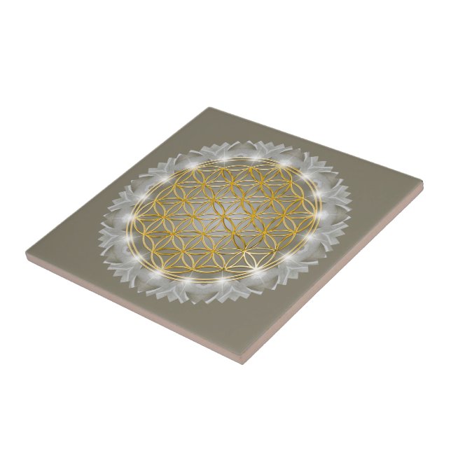 FLOR DA VIDA - Geometria Sagrada Luz 1 (Lateral)