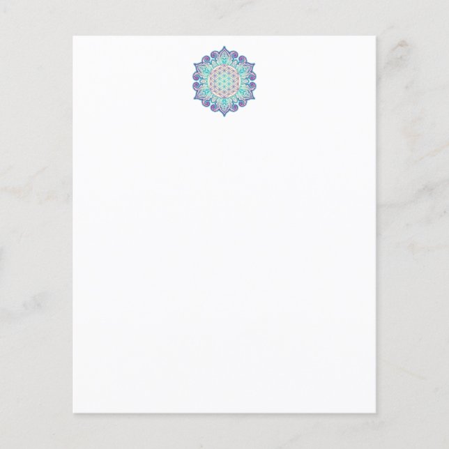 Flor Da Vida - Índia Mandala 2 (Frente)