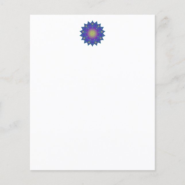 Flor Da Vida - Índia Mandala 3 (Frente)