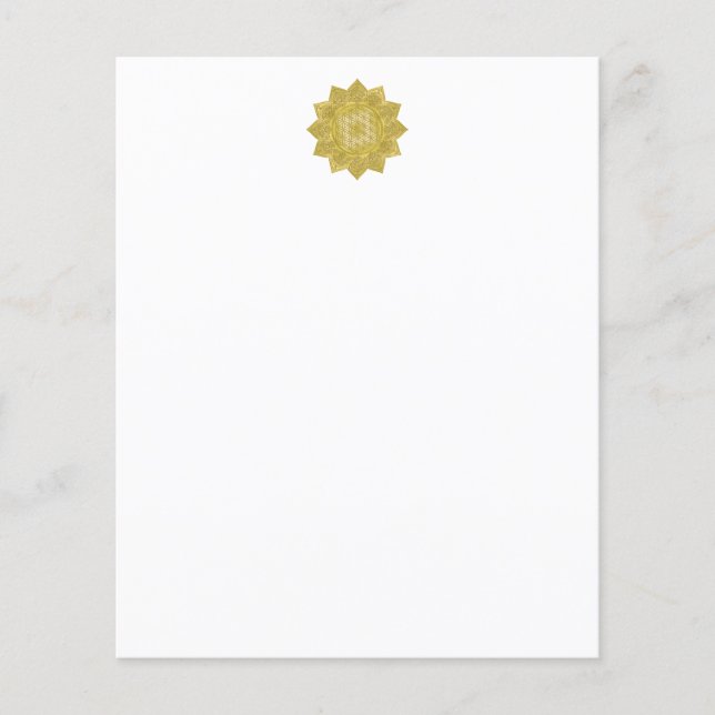 Flor Da Vida - Índia Mandala 4 (Frente)