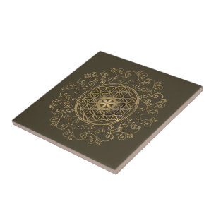 Flor Da Vida - Mandala de Enfeites Antigos 2