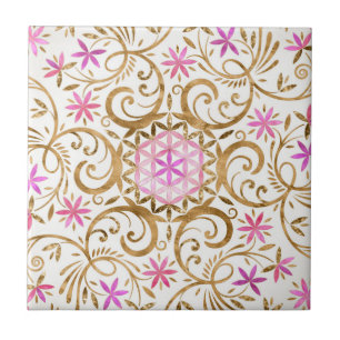 Flor da vida - mandala florescente