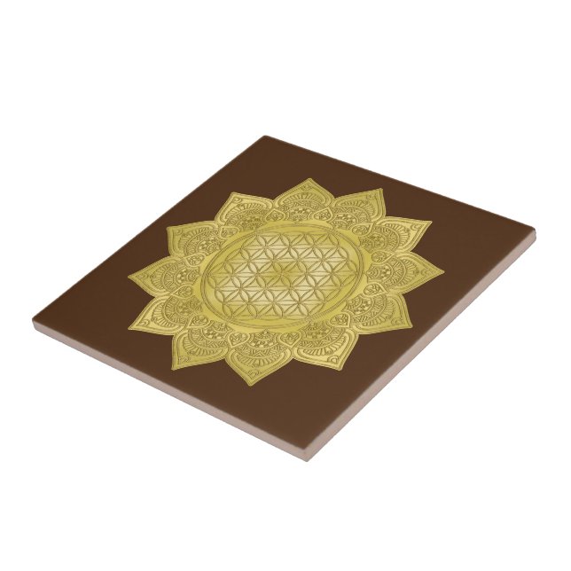 Flor da Vida - Mandala Indiana 4 (Lateral)