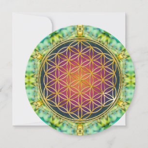 Flor Da Vida - Ouro - Frente 2