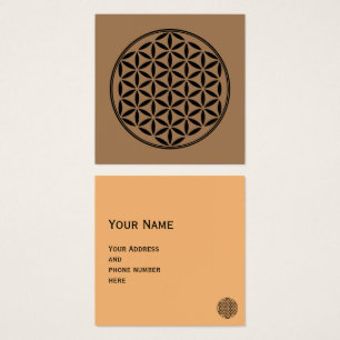 FLOR DA VIDA - Símbolo de Geometria Sagrado cheio