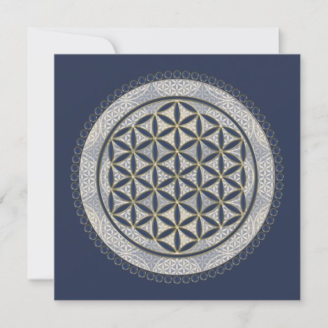 FLOR DA VIDA - Símbolo Geometrie Sagrado Art 1 (Frente)