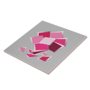 flor de abstrato fuchsia