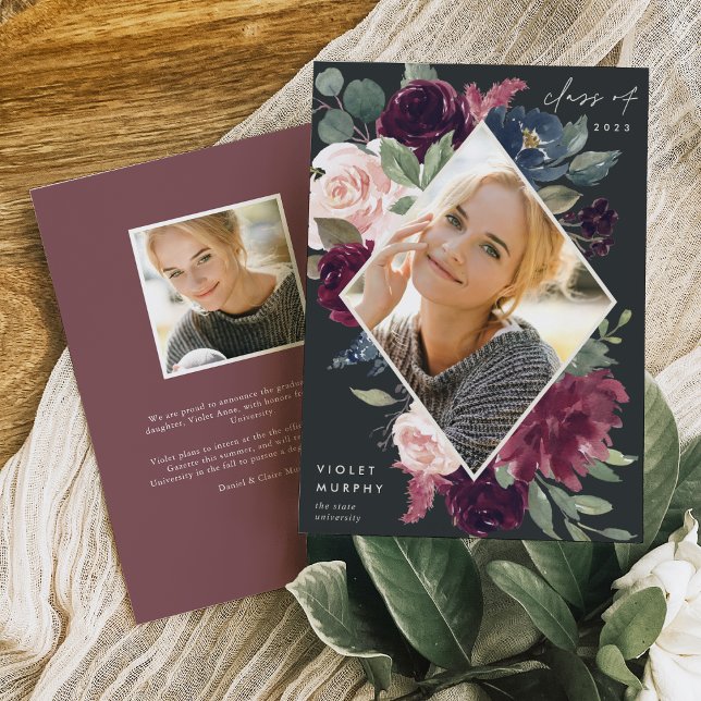 Flor de ameixa | Anúncio de Graduação de Fotos (Criador carregado)