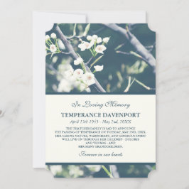 Flor de Árvore | Anúncio de Memorial de Primavera