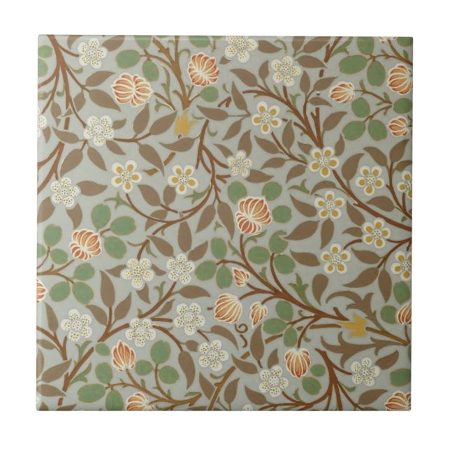 Flor de Botânica Trevo de William Morris (Frente)