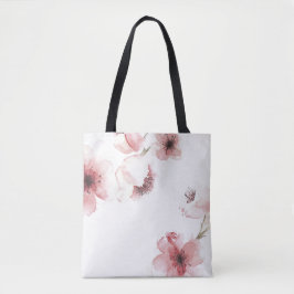 Flor de cereja simples, mas elegante| Saco de Tote