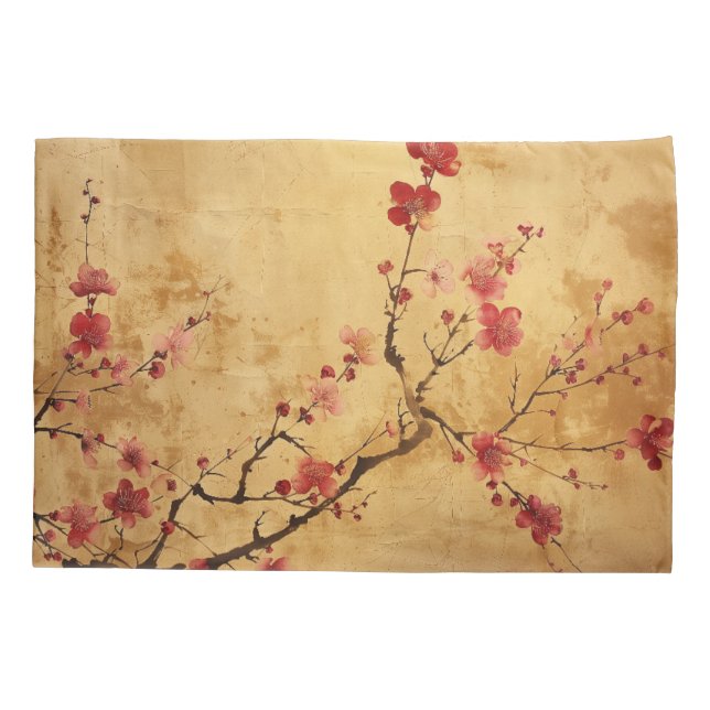 Flor de Cerejeira Japonesa Vintage (Verso)