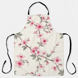 Flor de Cerejeira Rosa Sakura Padrão Floral Primav