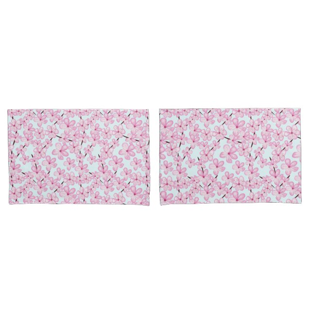 Flor de cerejeira, sakura rosa primavera (Frente - conjunto)