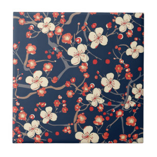 Flor de Cerejeira Vermelha Naval Japonesa