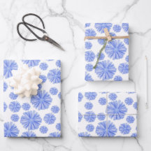 Flor de Chicória Azul