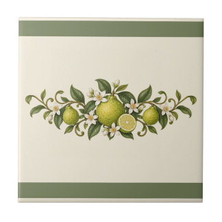 Flor de Citrino Bergamota Frieze Cor Personalizada
