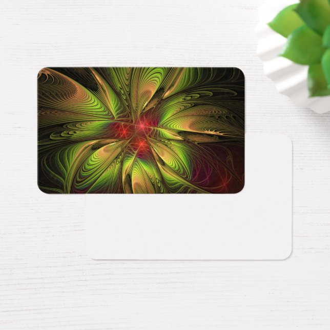 Flor de fantasia fractal macia e tenra (Mesa)