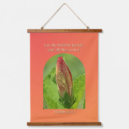 Flor de Hibiscus com gotas de poeira e verso de Bí