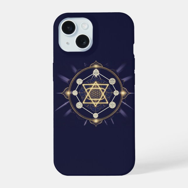Flor de Infinito — Geometria Sagrada Celestial (Verso)