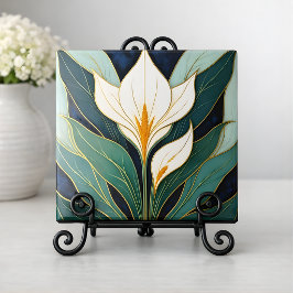 Flor de Lírio Calla Art Déco