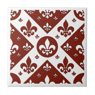 Flor de lis extravagante Tan