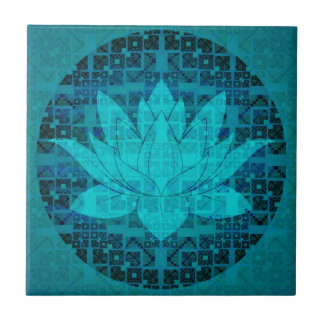 Flor de Lotus azul